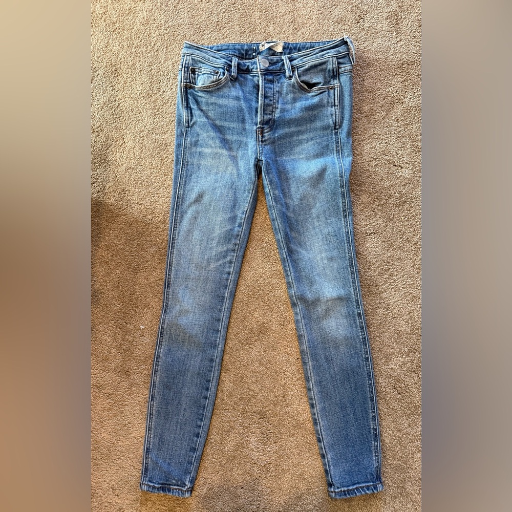 Free People Women's Skinny Jeans in Blue